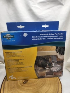 PetSafe Automatic 2 Meal Pet Feeder Up To 1.5 Cups Each Bowl New