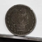 1905 Barber Half Dollar - AG Details, Dark (#63009-L)