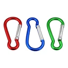 3 X Carabiner Clip Hook Small Keyring Camping Sports Carabiner Karabiner 5 cm