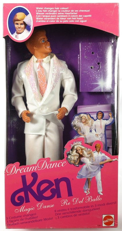 Foreign Dream Dance Magic Danse Re Del Ballo Ken Doll - 7081 NRFB 1989 Mattel