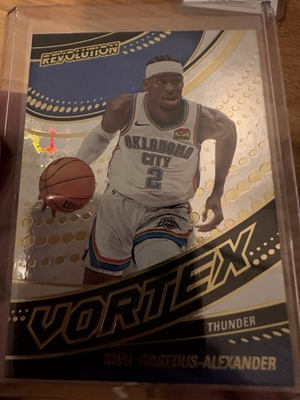 #ad 2024 25 Panini Revolution Shai Gilgeous Alexander Vortex #20 Oklahoma City $0.99
