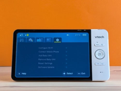 VTech RM7764HD parent unit (screen) only STAND NOT ATTACHED - no camera or cable - Picture 15 of 20