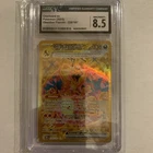 Cgc 8.5 Gold Hyper Rare Charizard Ex Obsidian Flames 228 Graded Pokémon Card