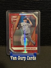 2021 Panini Elite Extra Edition - Jordan Wicks #21 Prime Numbers C Die-Cut /219