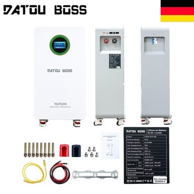 48V 314Ah 16.07KWh Lithium Battery LiFePO4 Solar Energy BMS For Home Storage