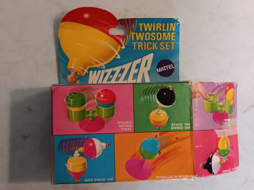 MATTEL WIZZZER Twirlin Twosome Trick Set 1969