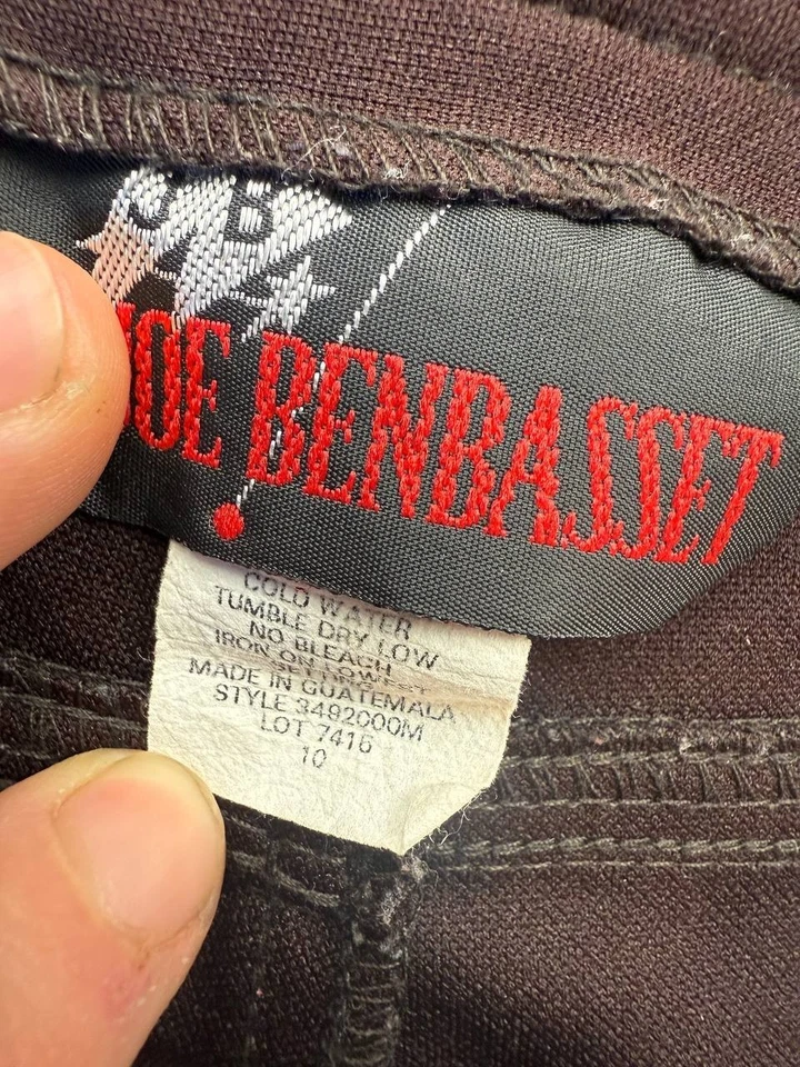 Pantalones de vestir Joe Benbasset para mujer talla 10 marrón corte bota carrera oficina Foto 4 de 4