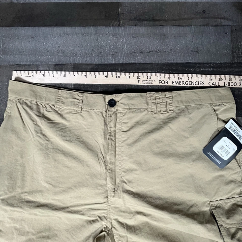 Swiss Alps Beige Convertible Lightweight Quick Dry Performance Pants Size XXL - Image 4 of 4