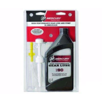Mercury Marine New OEM HP Gear Lube and Pump, 91-8M0101435, 92-8M0222068