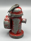 Vintage 1950's Tonka Toys Red Fire Hydrant Pressed Steel For Pumper Fire Truck