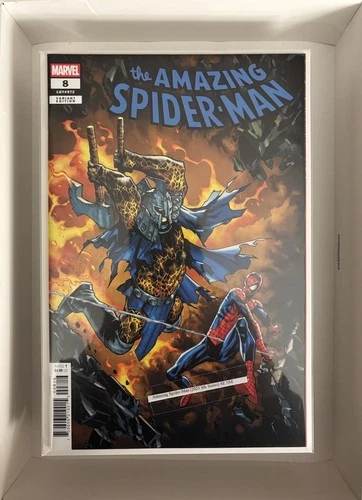 Amazing Spider-Man #8  LGY 972. Humberto Ramos Variant Cover. NM Marvel 2025