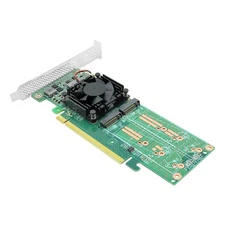 PCIe 3.0 X16 to Quad M.2 NVMe SSD Swtich Adapter Card for Servers- 4*NVMe SSD fo