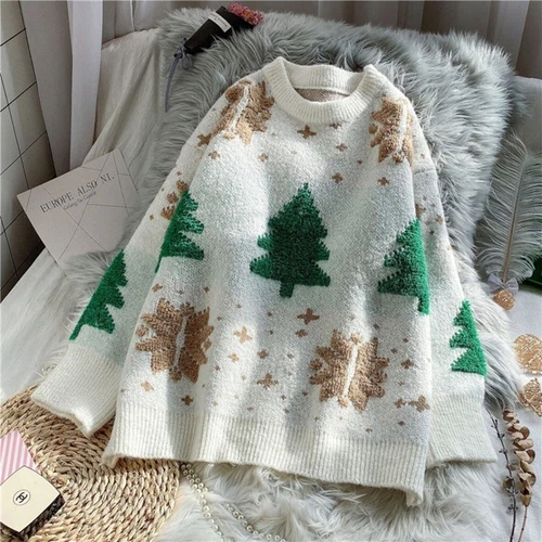 Ugly Christmas Tree Sweater Jumper Pullover