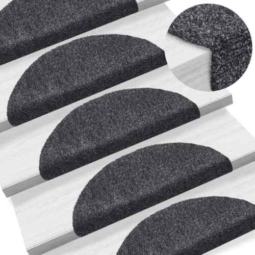 Self-adhesive Stair Mats Decoration Stair Protector Anti-slip Stair Rug vidaXL - Picture 4 of 28