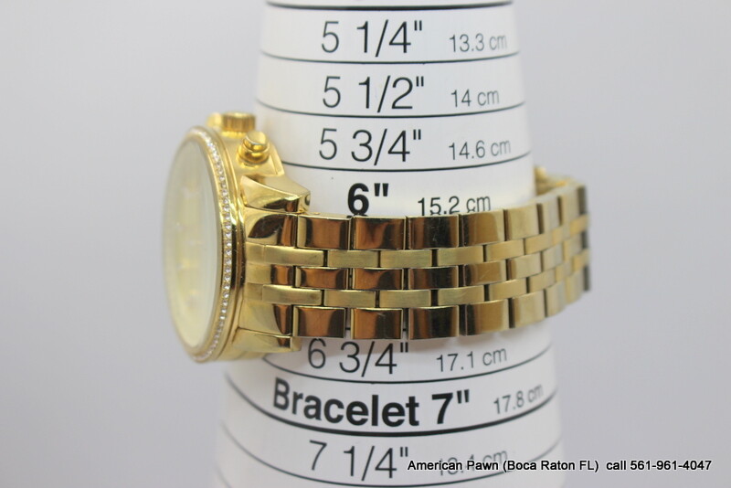 Michael Kors MK5698 Gold Tone Dial Gold Tone Stainless