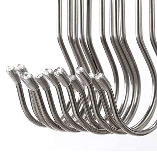 6 Pack Extra Large S Hooks for Hanging Plants / 12 Inch Long Metal 16 Inch - Picture 4 of 6