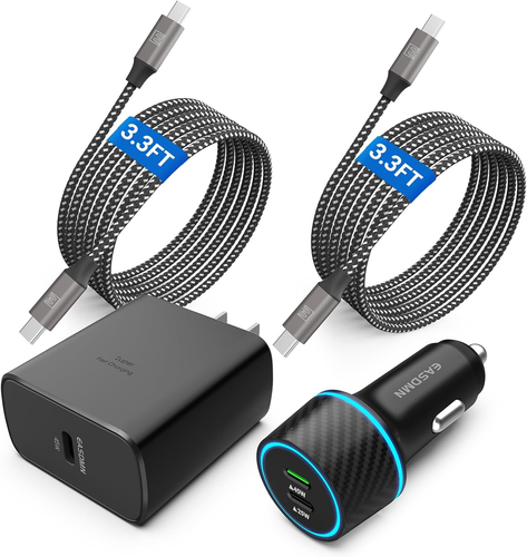 45W USB-C Charger, 2-Pack 45 Watt Super Fast Charger Type C PPS Wall/Car Charger