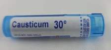 Causticum 30C Boiron 80 Pellet- Relieves bed-wetting and bladder incontinence*