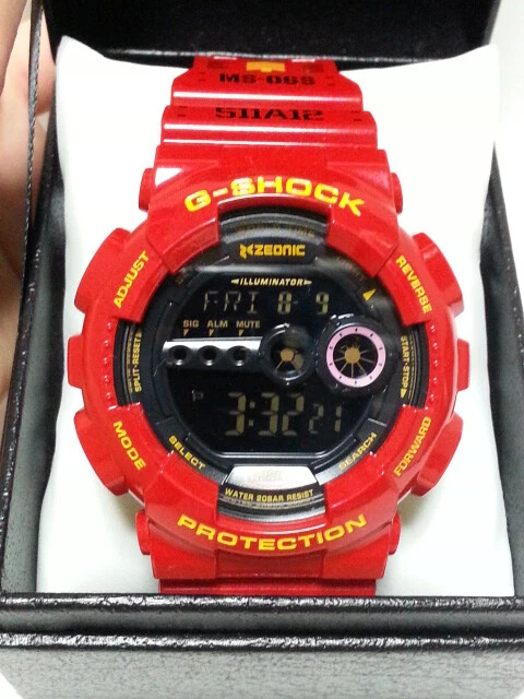 Gundam G Shock GD-100 Char Aznable 35th anniv. MT
