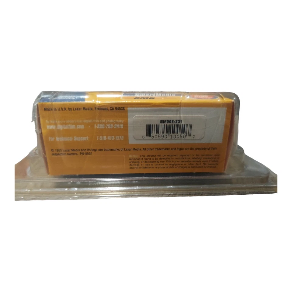 1999 Lexar Media SmartMedia 8MB Card for Digital Cameras [Brand New]  - Image 2 of 4