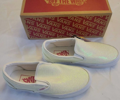 Vans Classic Slip On Unisex Size M 3.5 W 5.0 Uv Glitter  display picture 2