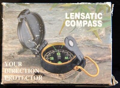 Lensatic Compass In Box