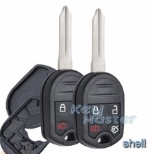 2x Funda de repuesto para llave de coche remoto para Ford Escape Focus Fiesta CWTWB1U793
