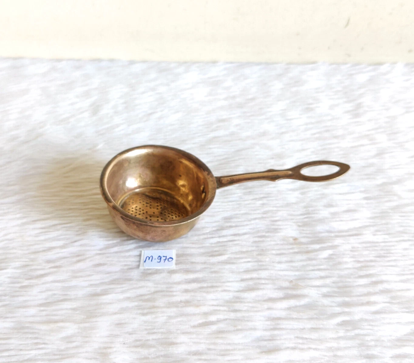 1930s Vintage Brass Tea Strainer Vintage Brass Kitchen Cookware Collectible M970
Opens in a new wind