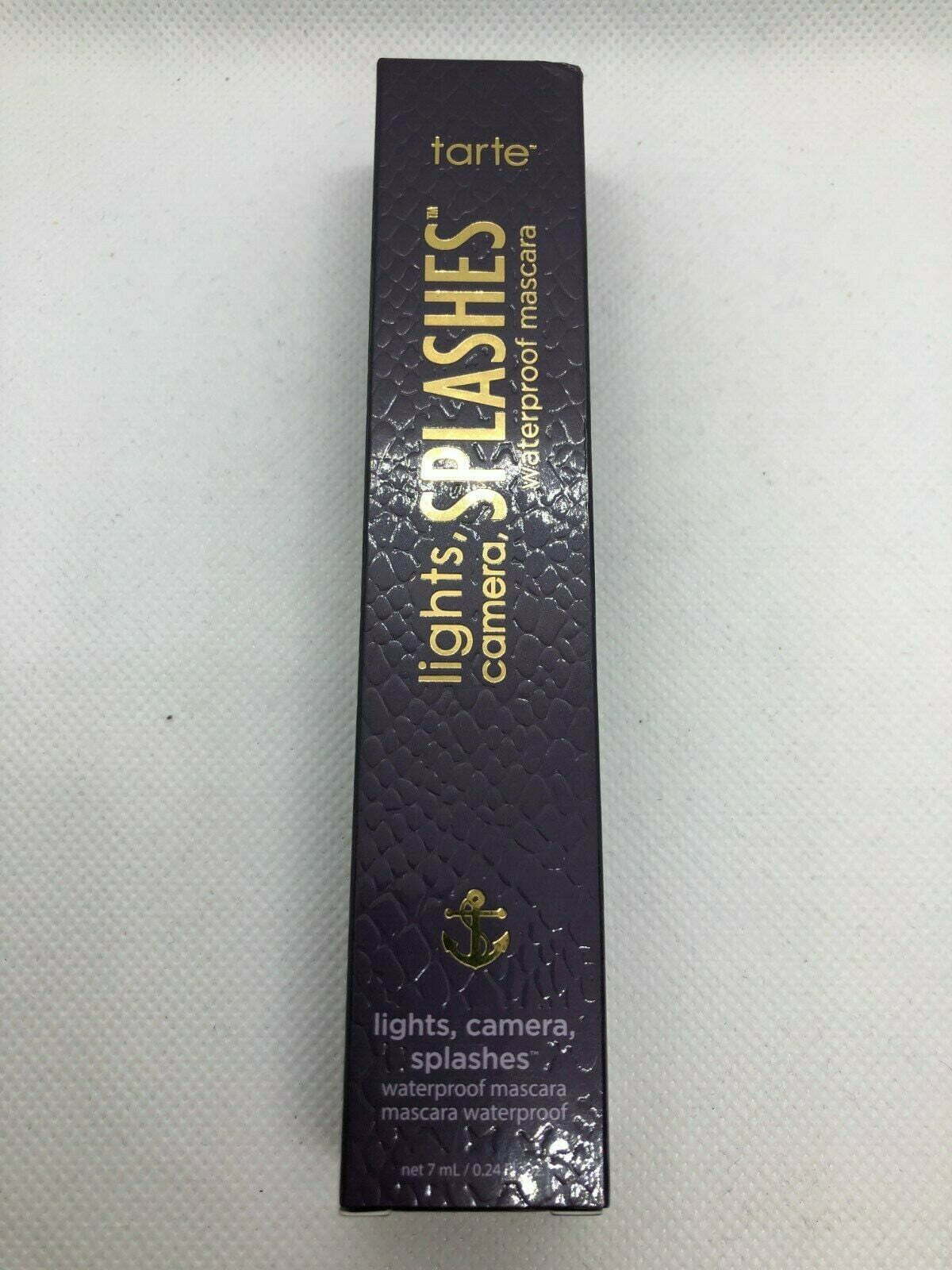 Tarte Lights, Camera, Splashes Waterproof Mascara Black 7ml / 0.24 oz eBay
