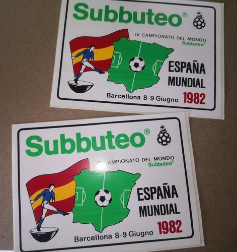 Subbuteo Stickers Adhesive Adesivi Originali Memorabilia from 1976 - Foto 5 di 27