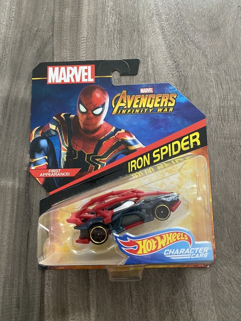 hot wheels iron spider