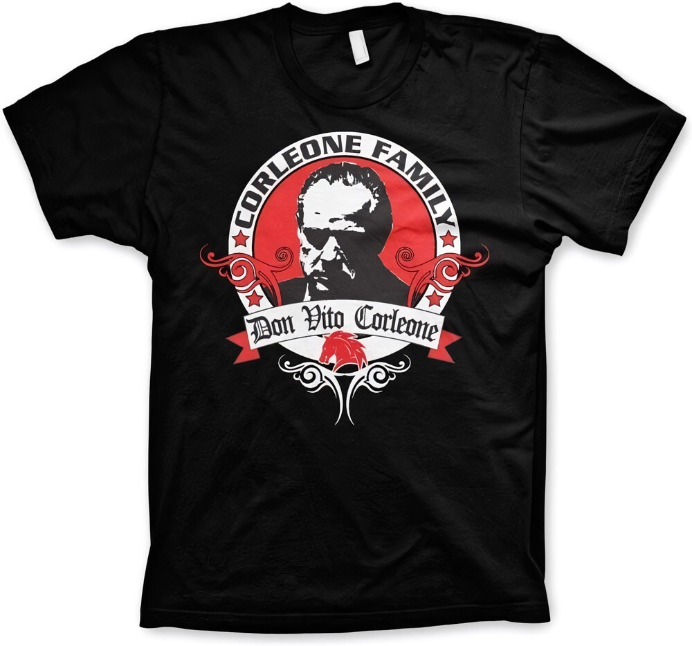 Футболка для семейного бизнеса Крестный отец, черная