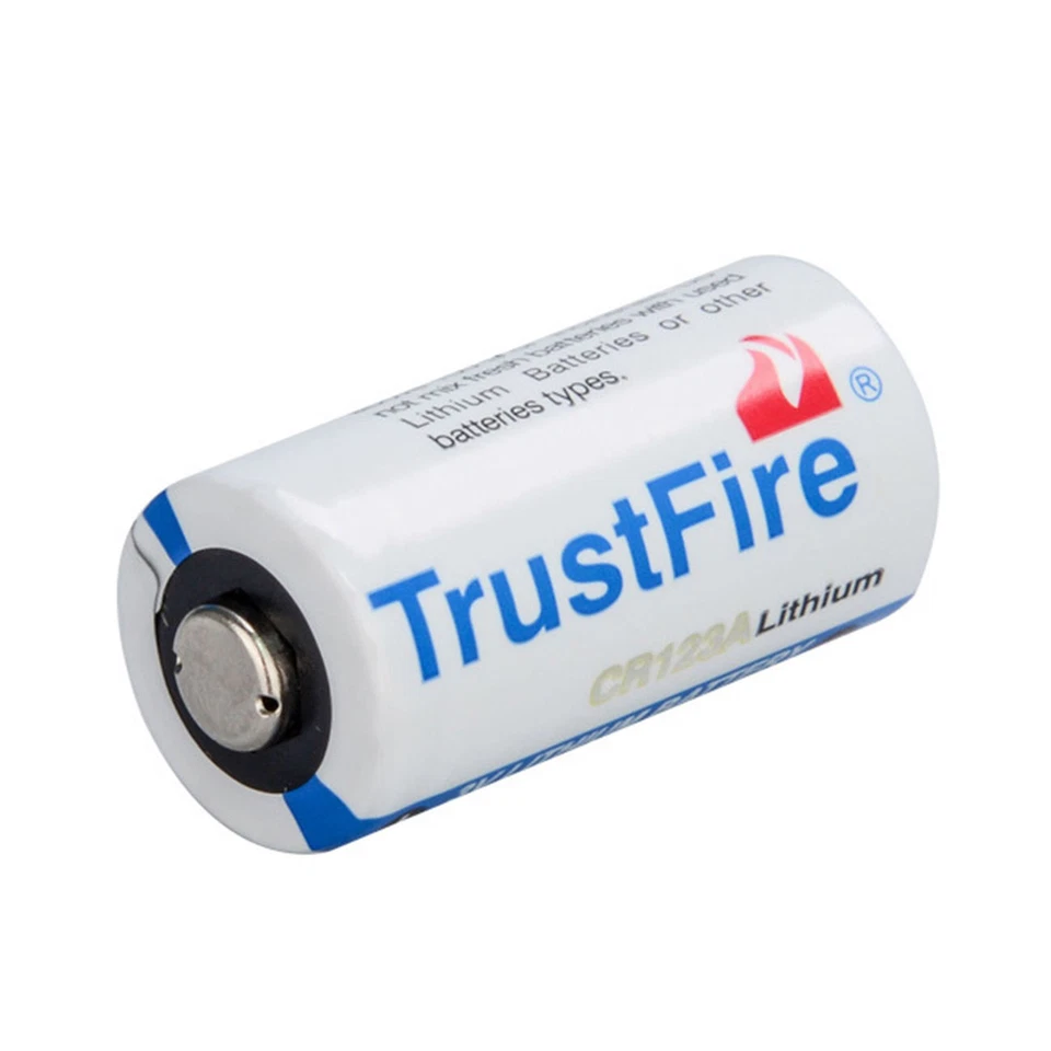 20pcs TrustFiré CR123A CR123 1400mAh Lithium Battery 3.0V Single USE Batteries - Image 2 of 4