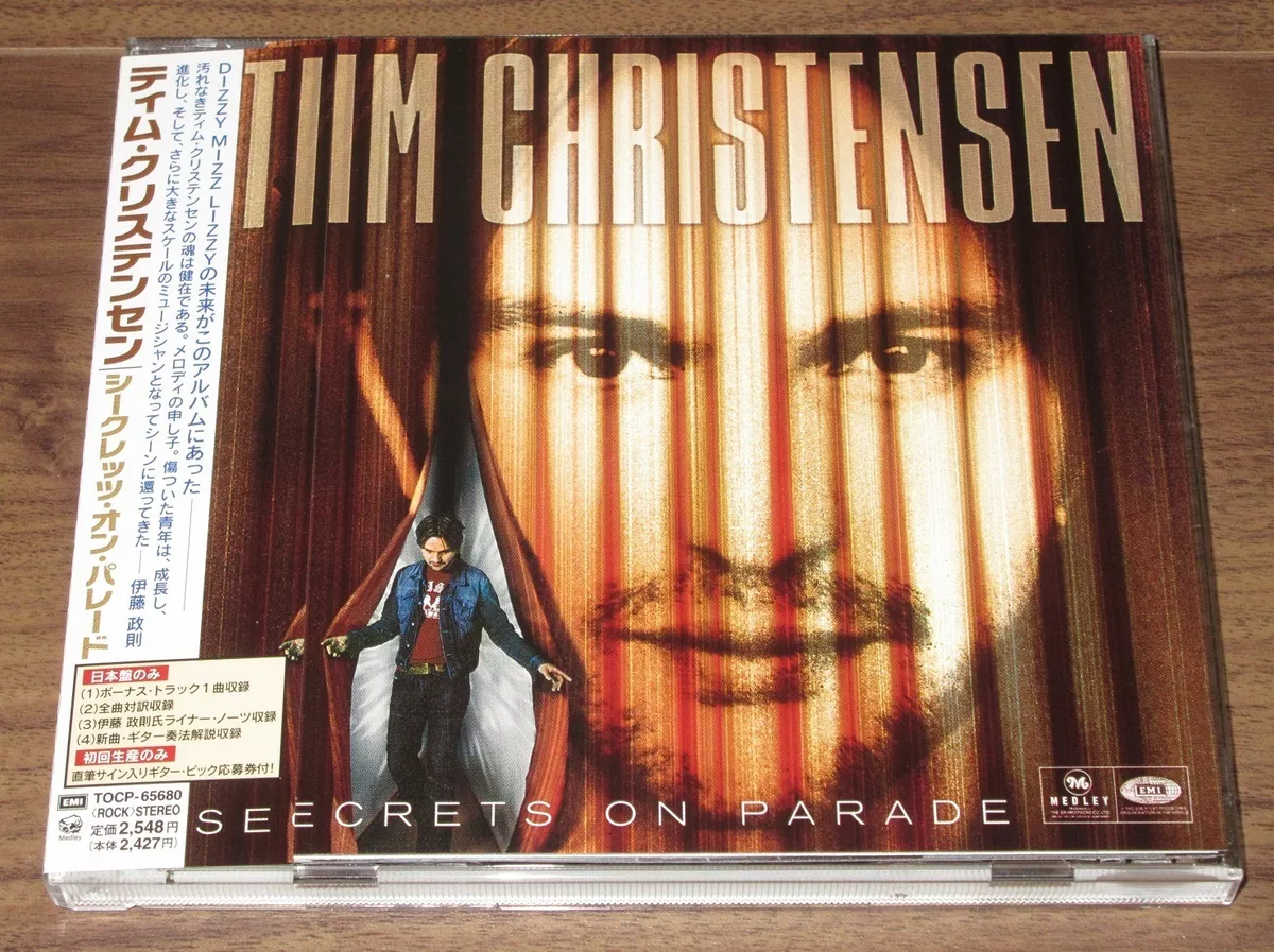 TIM CHRISTENSEN,サイン入,Dizzy Mizz Lizzy,新品