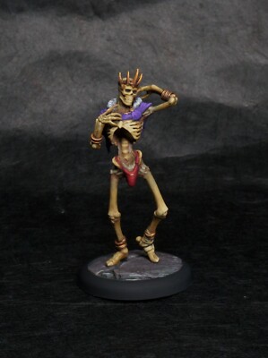 Painted Miniature Skeleton Undead Lich BBEG D&D Pathfinder | eBay