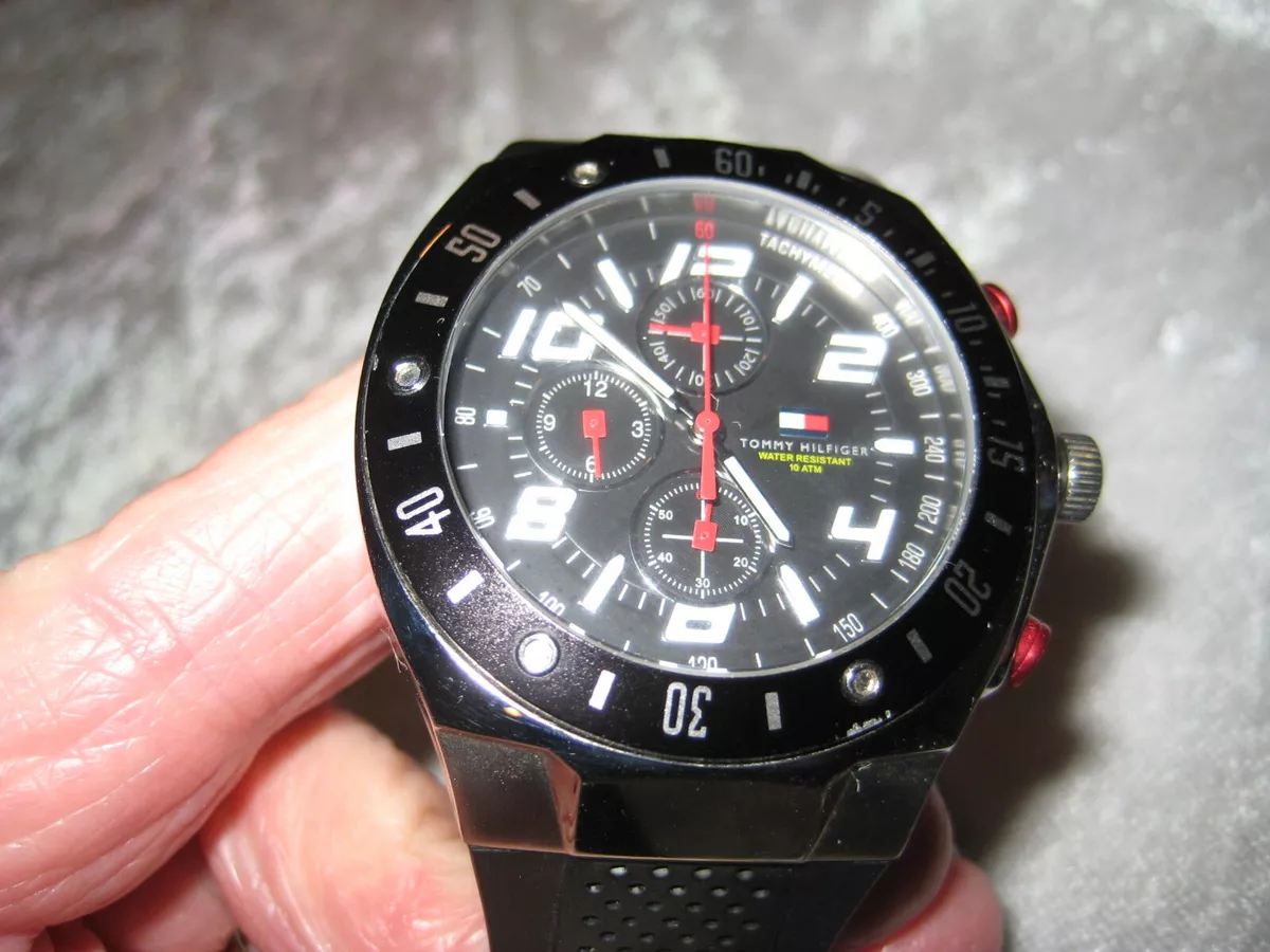 Tommy hilfiger top watches chronograph