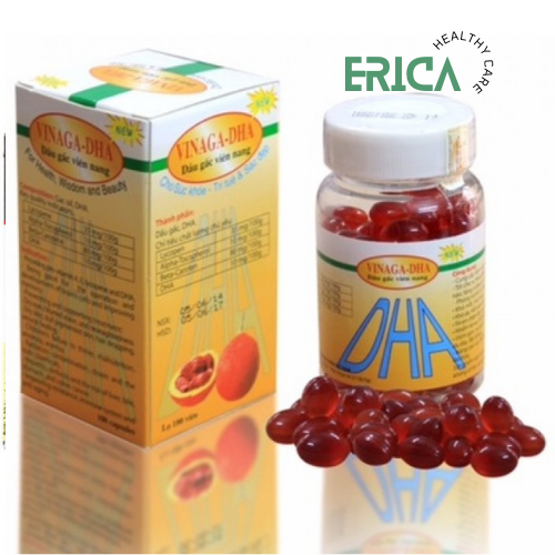 6 Boxes Vinaga Pure GAC Oil Rich in Vitamin A E DHA from Momordica GAC Fruit - Picture 1 of 9
