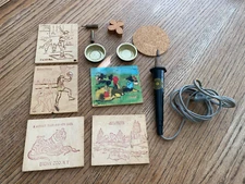 Rapaport Bros., Inc. Vintage Woodburner w/extra points - No. 4655 Wood Burning