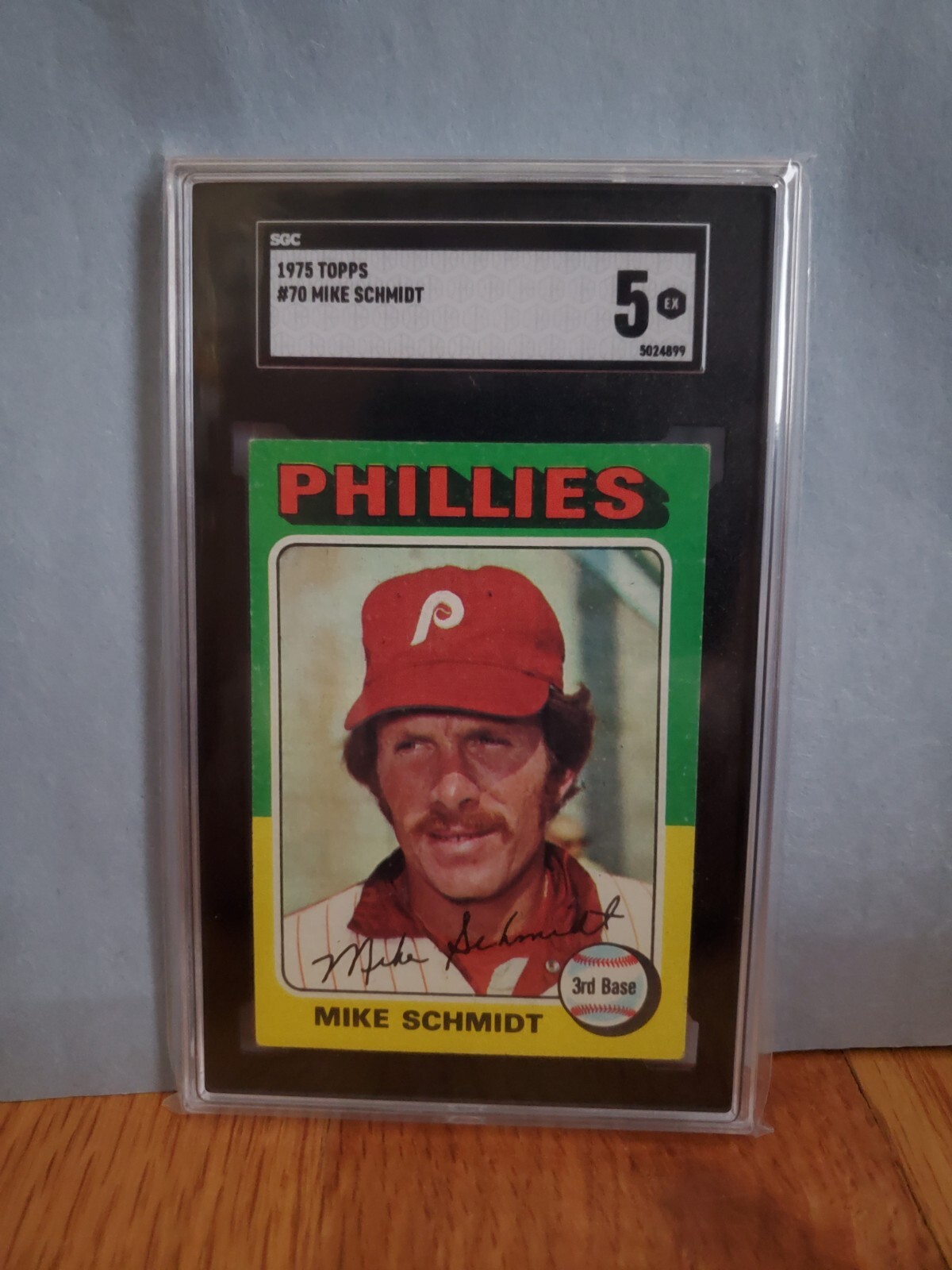 1975 Topps - #70 Mike Schmidt SGC 5