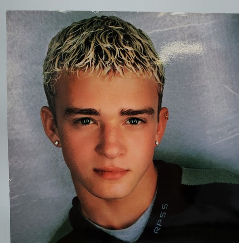 Justin Timberlake Official Tour 8x10" Photo 1999 N Sync Frame Concert Winterland - Picture 4 of 12