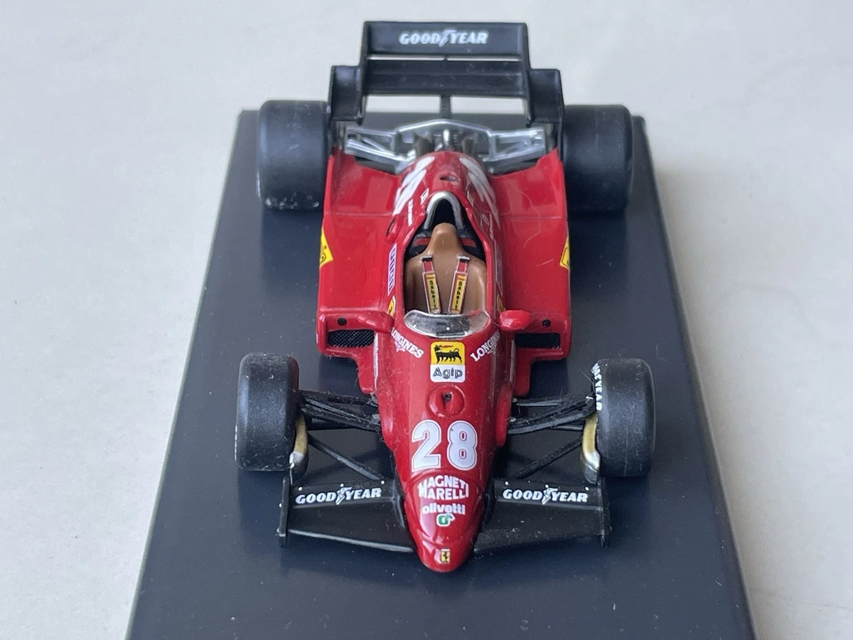 ixo 1:43 F1 Cars Ferrari 126 C3 1983 René Arnoux Metal Toy Car Models