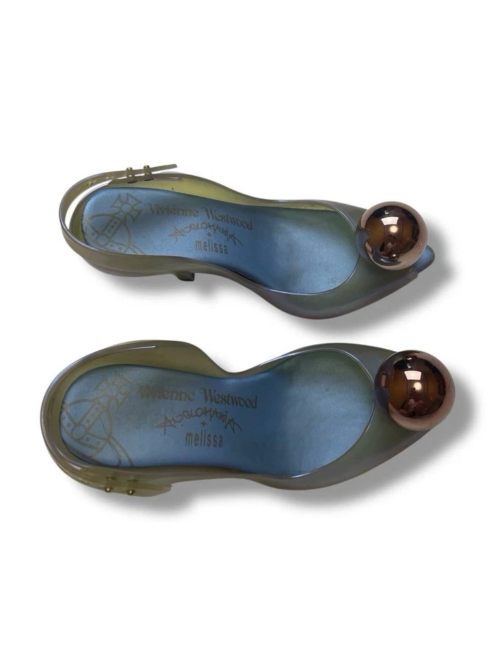 Vivienne Westwood Anglomania+Melissa Womans globe Heels Shoes Size 38 - Image 2 of 4