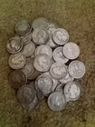 Silver Quarters Random Years From 1936 To 1964 All 90% Silver And 35 Quarters