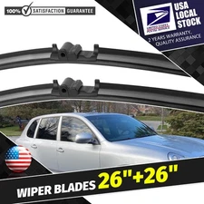 Brand new All Weather Windshield Wiper Blades Kit 26"26" Set of 2 For Volkswagen