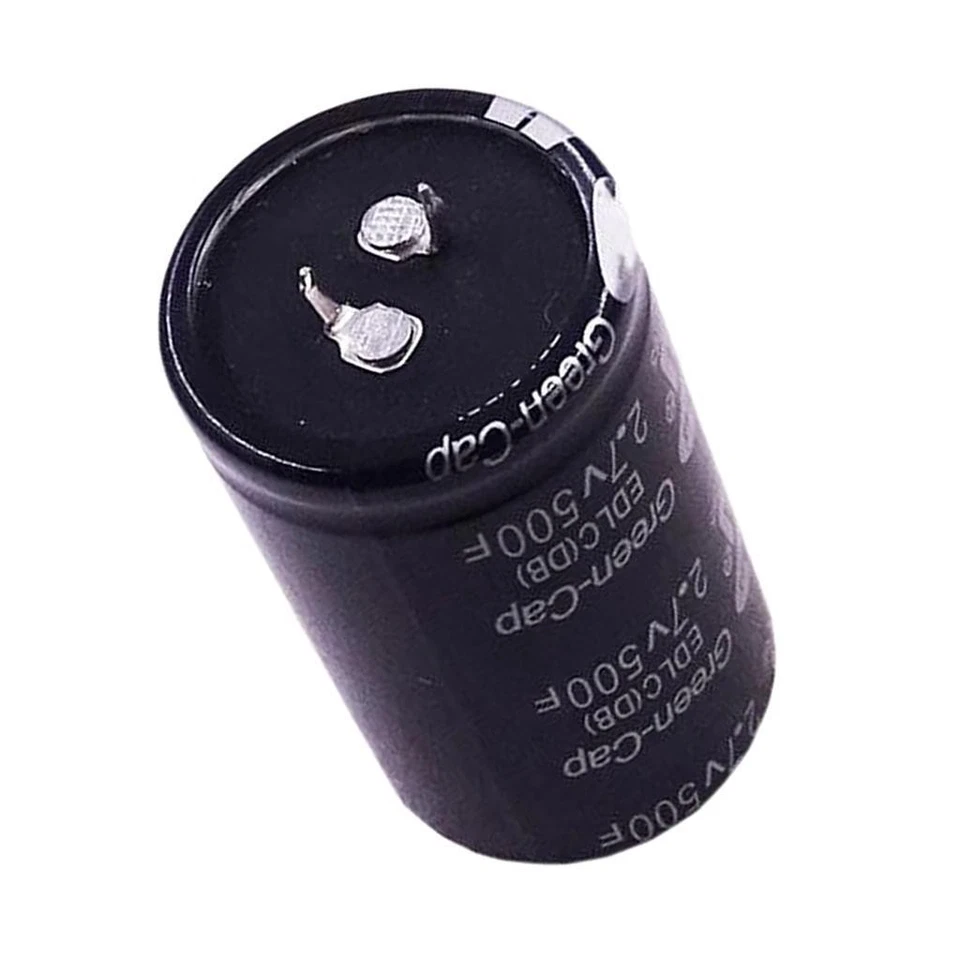 Condensateur Farad 2.7V 500F Condensateur super ultra 35 x 60 mm, 4 broches - Photo 3/3