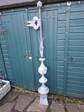 Antique Large French Roof Top Finial Zinc Weather Vane Finial De Troit
