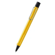 Lamy Ballpoint Pen Safari Yellow ABS Plastic Barrel Medium Conical Tip L218