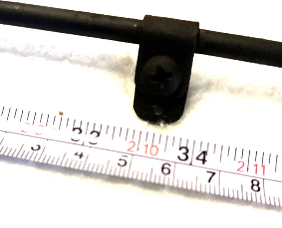 AUSTIN HEALEY 100-6.3000 VARILLA DE ACOPLAMIENTO DE FRENO DE EMERGENCIA/ESTACIONAMIENTO, 36 3/4" DE LARGO, PIN+ :) Foto 3 de 4