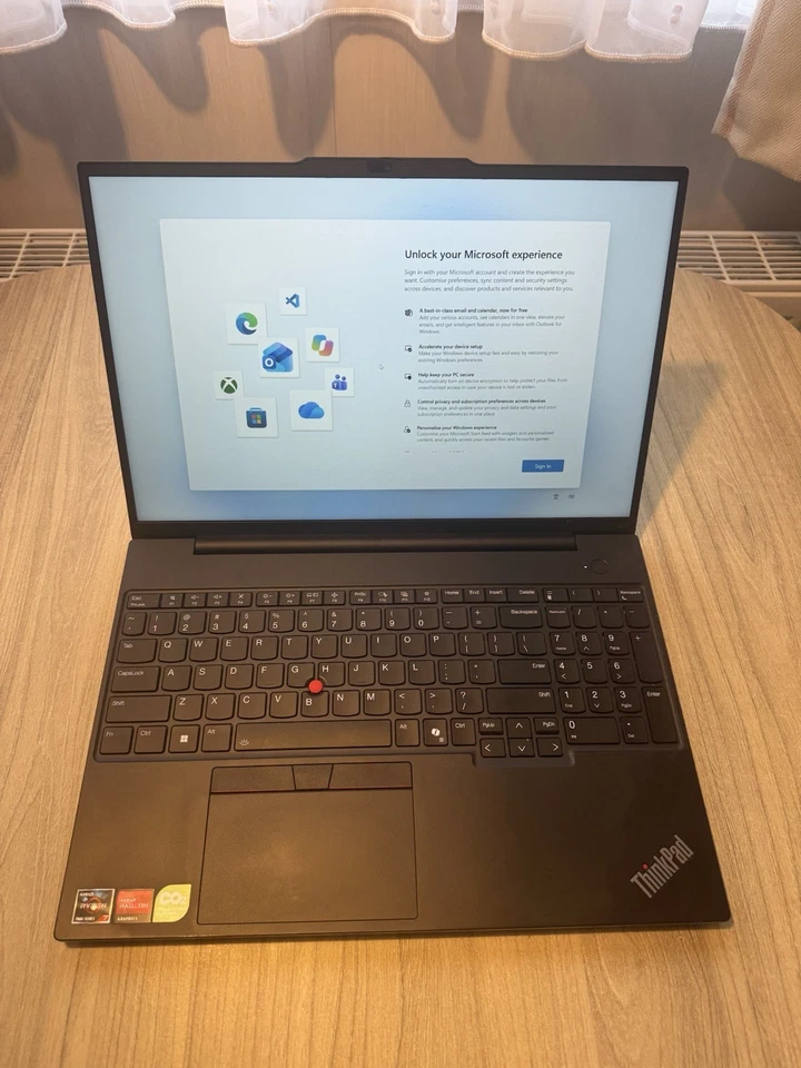 Lenovo ThinkPad E16 G2 · Ryzen 7 7735HS · 16GB · 512GB, photo 4 of 5