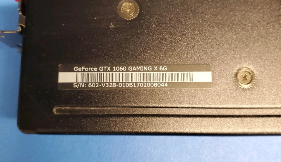 MSI NVIDIA GeForce GTX 1060 Gaming x 6GB Graphics Card GDDR5 - Image 4 of 4